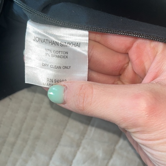 Jonathan Simkhai Joy Puff Sleeve Top - Picture 7 of 9